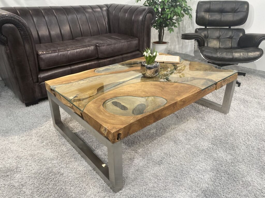 Unikat Wohnzimmertisch von GERKEN Wohndesign Couchtisch Onlineshop der Tischonkel