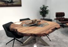 Esstisch rund ETERNIA aus Holz Esstisch rund aus Holz