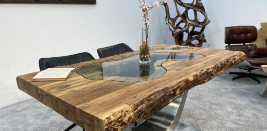 Table de salle à manger exceptionnelle en bois ancien Acheter une table de salle à manger en bois ancien en ligne