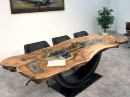 Imponierender Esstisch von GERKEN Wohndesign Imponierender Esstisch