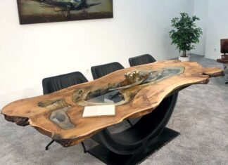 Imponierender Esstisch von GERKEN Wohndesign Imponierender Esstisch