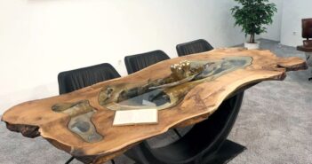 Imponierender Esstisch von GERKEN Wohndesign Imponierender Esstisch