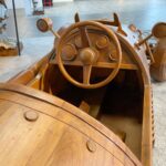 Rennwagen aus Holz Kundenstopper 6