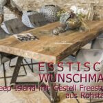 Sonderanfertigung Esstisch aus Holz