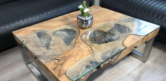 Spektakuläre Couchtische aus Holz von GERKEN Spektakuläre Couchtische aus Holz