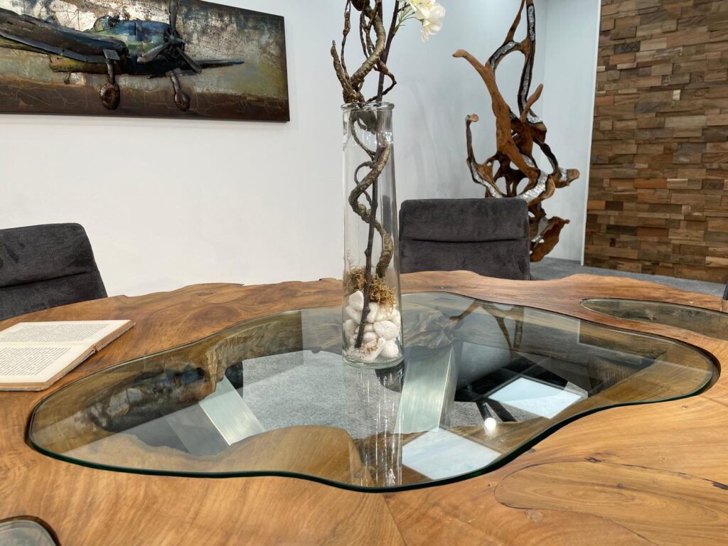 Teaktisch Esszimmer