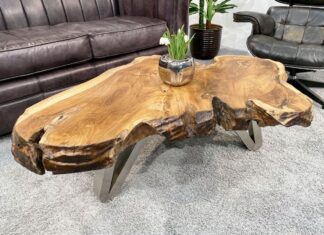 Couchtische aus Baumscheiben online bestellen Couchtische aus Baumscheiben