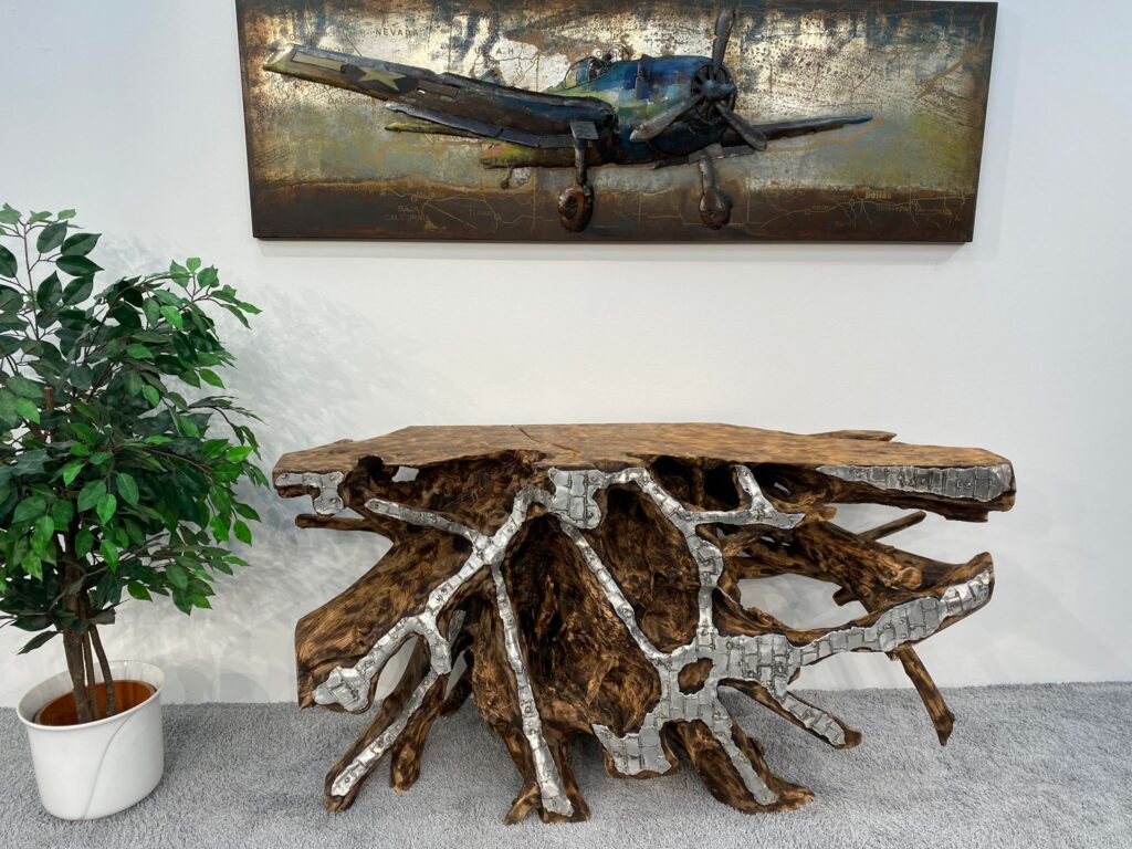 Edle Baumwurzel Konsole