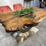 Lena und Olaf Gerken :: Die ersten Dreharbeiten für "Goodbye Deutschland" auf Mallorca beginnen Unikat Esstisch für 6 Personen