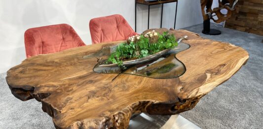 Unieke eettafel voor 6 personen Eettafel voor 6 personen