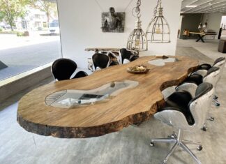 Besondere Esstische :: Möbelhaus GERKEN Wohndesign Besonderer massiver Esstisch