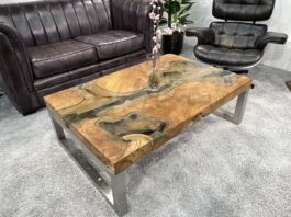 Eckige Couchtische aus Holz von GERKEN Wohndesign Eckige Couchtische aus Holz