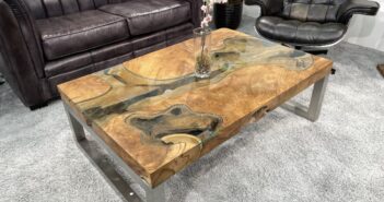 Eckige Couchtische aus Holz