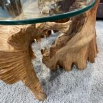 Design by Nature Couchtisch Unikat Leaf