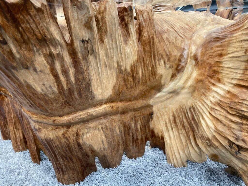 Unikat Couchtisch LEAF Eindrucksvoller Unikat Couchtisch