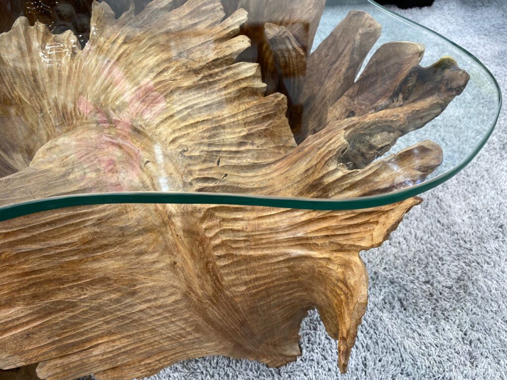 Unikat Couchtisch LEAF Unglaublich interessante Couchtische von GERKEN Wohndesign