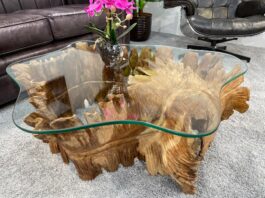 Unikat Couchtisch LEAF Unikat Couchtisch