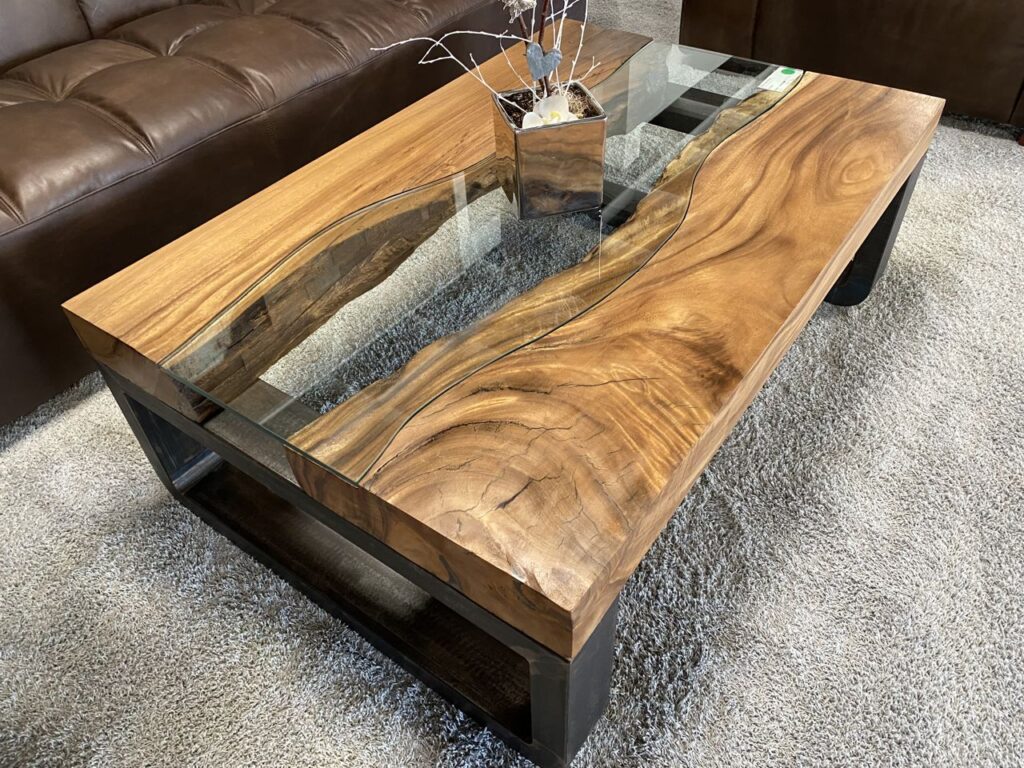 Unikat Wohnzimmertisch von GERKEN Wohndesign Unikat Tisch Wohnzimmer