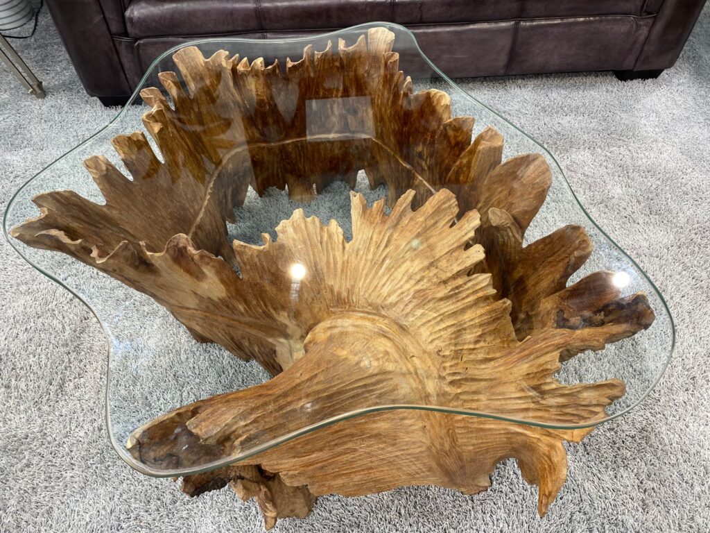 Unikat Couchtisch LEAF Unikat tische von GERKEN Wohndesign