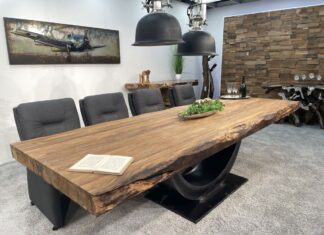 Große Esstische aus Holz Grosse Esstische aus Holz