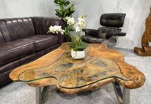 Onlineshop für Wohnzimmertische Onlineshop Wohnzimmertisch Baumstamm