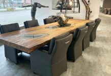 Esstisch-Kaufberatung 2025 :: Worauf beim Kauf eines Esszimmertisches achten? Esstisch Deep Island mit massiver Tischplatte