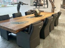 Esstisch-Kaufberatung 2025 :: Worauf beim Kauf eines Esszimmertisches achten? Table à manger Deep Island avec plateau en bois massif