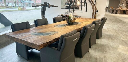 Esstisch-Kaufberatung 2025 :: Worauf beim Kauf eines Esszimmertisches achten? Esstisch Deep Island mit massiver Tischplatte