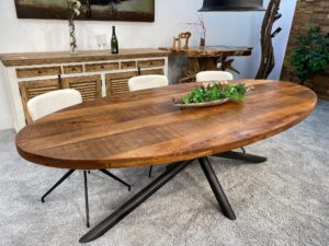 Designtisch Arezzo oval