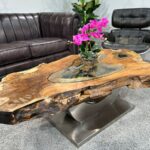 Einzigartige Couchtische aus Massivholz