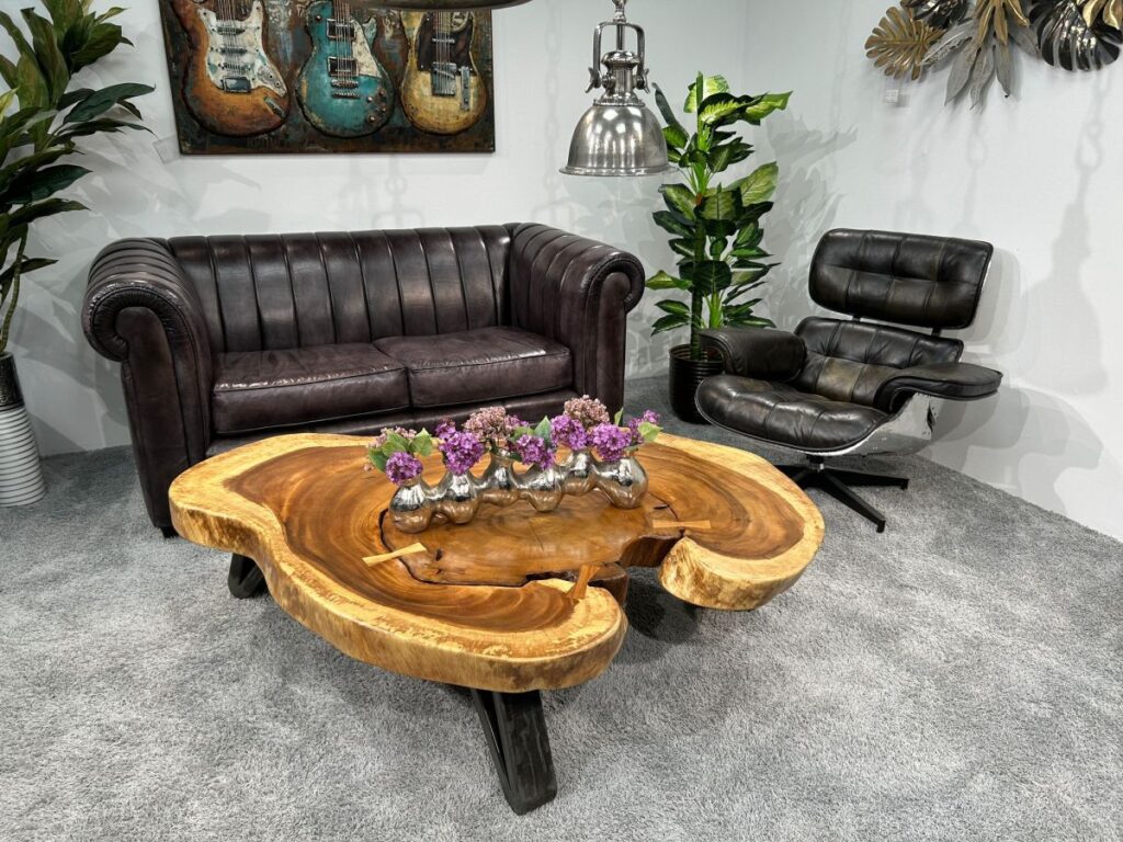 Designtisch Massivholz Bromo