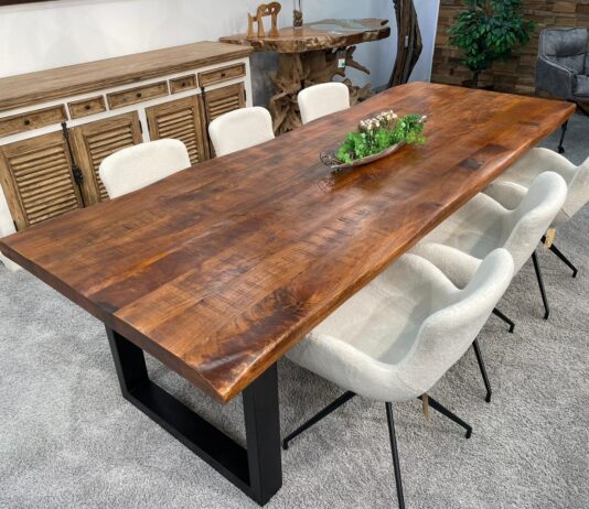 Esstisch aus Holz „Modena“ Eettafel van hout Modena