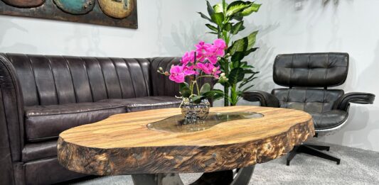 Nachhaltiger Couchtisch aus recyceltem Holz Beitrag Nachhaltiger Couchtisch