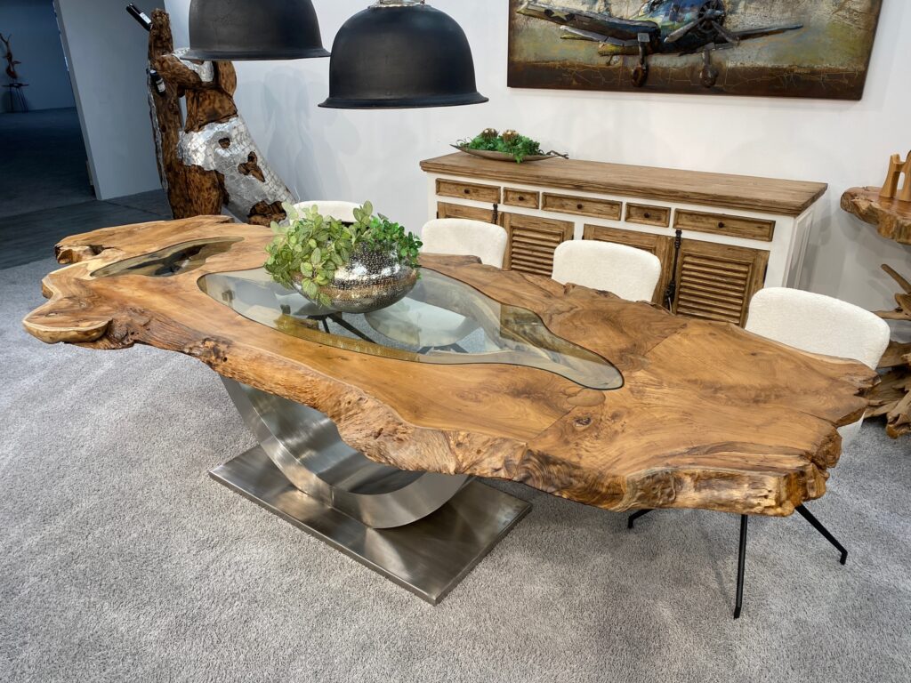 Einzigartige Holzmöbel von "Der Tischonkel" Design Esstisch Unikat Expression