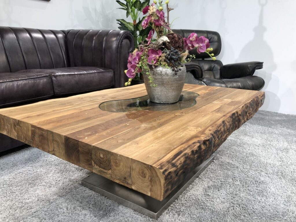 Einzigartige Holzmöbel von "Der Tischonkel" Einzigartige Holzmöbel Designtisch Deep Island
