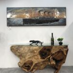 Einzigartige Möbel Holzmöbel Sideboard Suar