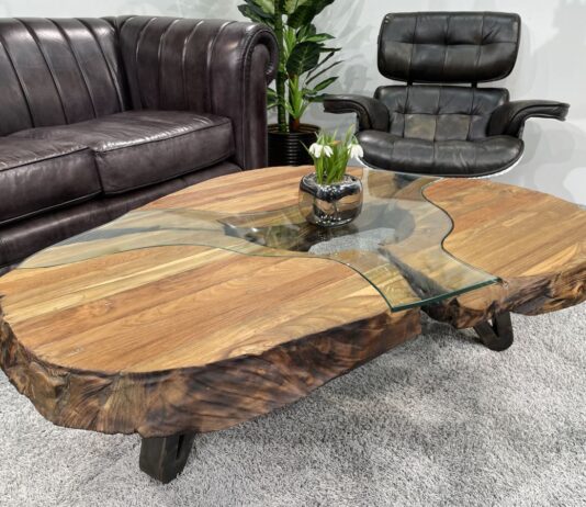 Table basse en bois Fjord table basse en bois