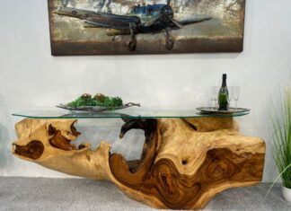 Holz Sideboard „Suar“ Holz Sideboard Valencia