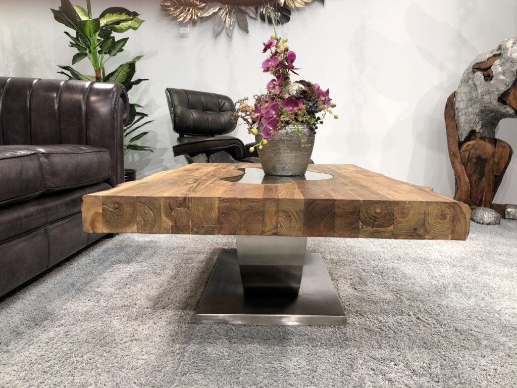Einzigartige Holzmöbel von "Der Tischonkel" Massivholztisch Couchtisch Deep Island