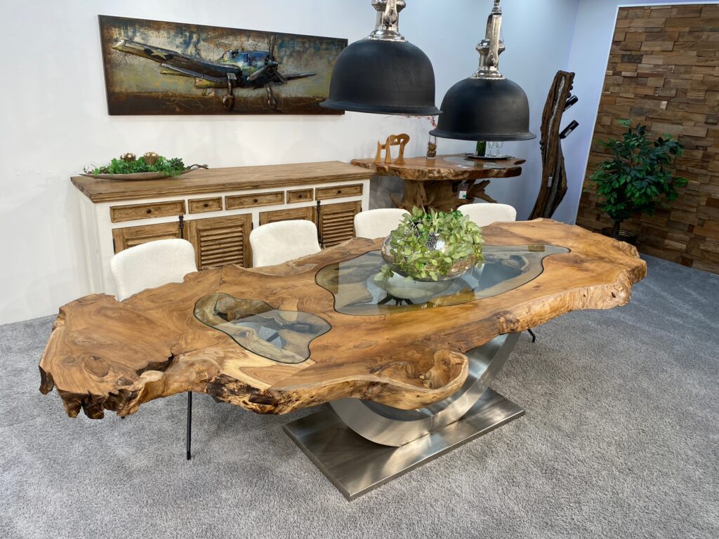 Einzigartige Holzmöbel von "Der Tischonkel" Massivholztisch Esstisch Expression