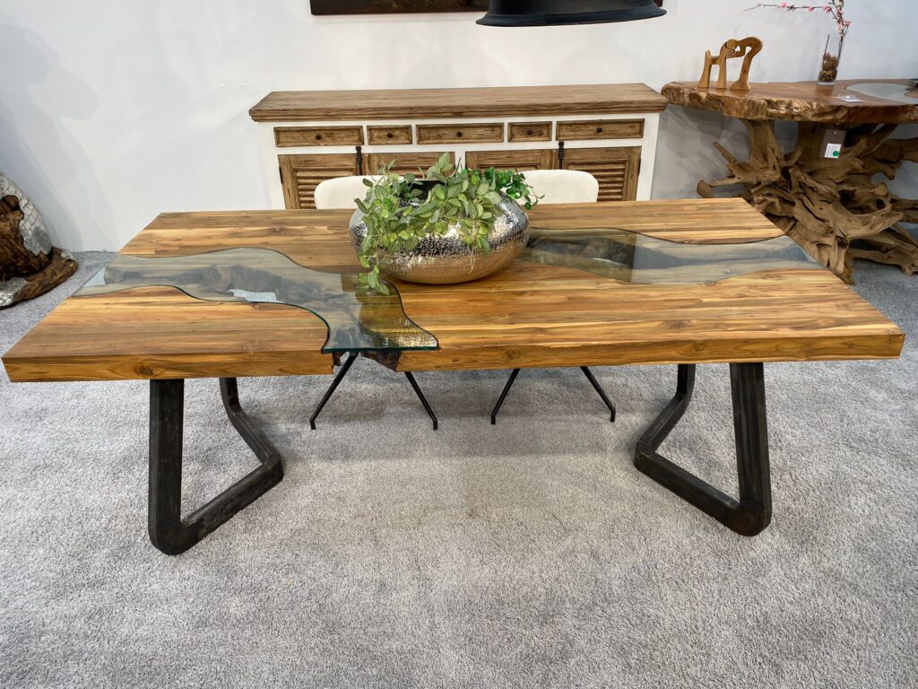 Moderne Esstische by GERKEN Wohndesign Massivholztisch Esstisch Landscape