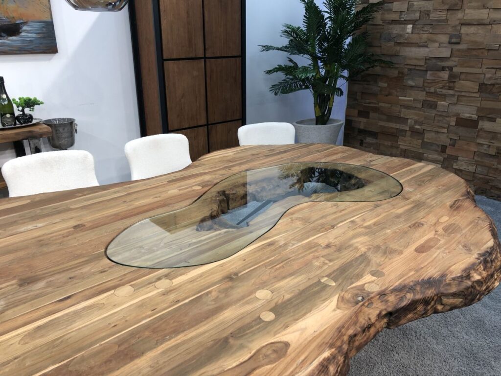 Einzigartige Holzmöbel von "Der Tischonkel" Massivholztisch Holzmöbel Unikat Fusion