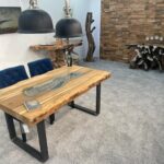 Nachhaltiger Esstisch Design Holz Deep Island