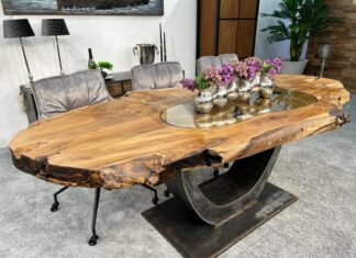 Nachhaltige Esszimmertische aus Baumwurzeln Beitrag Nachhaltiger Esszimmertisch aus Massivholz