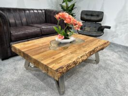 Rectangular coffee tables made of wood Beitrag Rechteckige Couchtische aus Holz