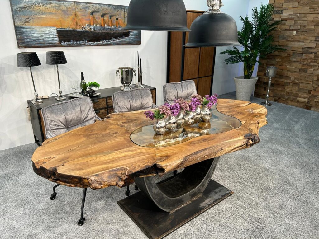 Esstische aus Massivholz Designtisch Massivholz Unikat Expression