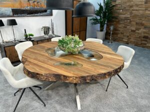 Designtisch Massivholztisch Esstisch Natural Eternia