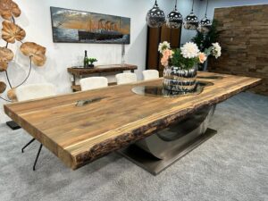 Esstisch aus massivem Holz Deep Island Design