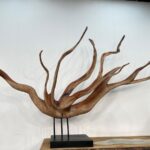 Holzkunst Dekoration Aufsteller Geschnitzte Astgabel