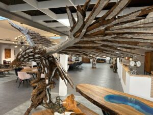 Holzkunst Dekoration Skulptur Adler